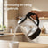 Glazen Waterkoker - Waterkoker Glas - 1,7 Liter - 1500W - RVS - 360° Draaibare Basis - Droogkookbeveiliging