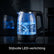 Glazen Waterkoker - Waterkoker Glas - 1,7 Liter - 1500W - RVS - 360° Draaibare Basis - Droogkookbeveiliging