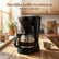 Koffiezetapparaat Filterkoffie 1,5L - Koffiemachine met Herbruikbare Filter - Automatische Uitschakeling - 800W