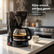 Koffiezetapparaat Filterkoffie 1,5L - Koffiemachine met Herbruikbare Filter - Automatische Uitschakeling - 800W