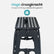 Golermo Opvouwbare Kruk 39 cm – Stevig, Compact & Altijd Bij de Hand