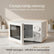 Magnetron – 20L – 1100W – 8 automatische kookprogramma's – 5 vermogensstanden – Digitale timer – Draaiplateau Ø255 mm – Wit
