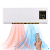 Elektrische Ventilator en Verwarming – 1200W – Ventilatorkachel met Timer en Afstandsbediening – Kachel voor Wandmontage met Instelbare Thermostaat – 2-in-1 Verwarmen & Koelen - 2026 Model