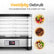 Voedseldroger – 400W Droogautomaat met 5 Lagen (10L) – RVS Droogmachine met LCD Display, 24u Timer & Temperatuurregeling (35–70°C) – Inclusief Accessoires