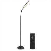Vloerlamp - Staande Lamp - LED - Dimbaar en Kantelbaar - Geschikt voor Woonkamer - Zwart