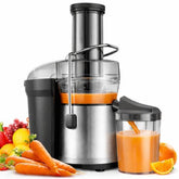 Sapcentrifuge voor Groenten & Fruit – 2 Snelheden – Grote Vulopening – Juicer met Pulpcontainer – 500W