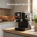 Espressomachine 20 Bar met Melkopschuimer – RVS Pistonmachine – Temperatuurmeter – Warmhoudplaat – 1,8L Watertank