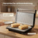 Tosti Apparaat – Contactgrill voor 2 Tosti’s – Uitklapbaar – Panini Grill