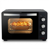 Vrijstaande Oven - 20 Liter - 1280W - Heteluchtoven - Instelbare Temperatuur 100-230°C - Timer 60 min - Dubbel Glas