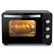 Vrijstaande Oven - 20 Liter - 1280W - Heteluchtoven - Instelbare Temperatuur 100-230°C - Timer 60 min - Dubbel Glas