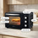 Vrijstaande Oven - 20 Liter - 1280W - Heteluchtoven - Instelbare Temperatuur 100-230°C - Timer 60 min - Dubbel Glas
