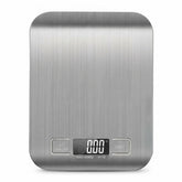 Keukenweegschaal Digitaal - Weegschaal Keuken - 1 g tot 10 kg - Tarra Functie - RVS