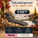 Ligstoel Tuin - Verstelbare Tuinstoel Opvouwbaar - Ligbed met 5 Standen - Ergonomische Hoofdsteun - 150 kg