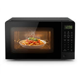 Magnetron 20L - Solo Magnetron 1100W Zwart - 6 Automatische Programma's - Ontdooifunctie - Kinderbeveiliging - LED Display - Draaiplateau