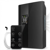 Ontvochtiger & Luchtreiniger 2-in-1 – Stil & Energiezuinig (90W) – 2000ml Watertank, UV-lamp, Hygrometer & Afstandsbediening – Voor Badkamer, Slaapkamer & Keuken