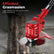 Kantenmaaier - Grastrimmer - Bosmaaier - Incl. 2 accu's en lader - Rood