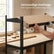 Stellingkast Metaal Zwart – 5-Laags Opbergrek 150x75x30 cm – Magazijnkwaliteit voor Garage en Werkplaats