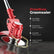 Kantenmaaier - Grastrimmer - Bosmaaier - Incl. 2 accu's en lader - Rood