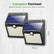 Solar Buitenlamp - 2 stuks - Bewegingssensor - 20 LED