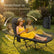 Ligstoel Tuin - Verstelbare Tuinstoel Opvouwbaar - Ligbed met 5 Standen - Ergonomische Hoofdsteun - 150 kg