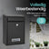 Brievenbus Zwart RVS – Wandbrievenbus met Slot – Incl. Montagemateriaal en 2 Sleutels