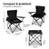 Campingstoel Set met Tafel - Opvouwbare Vouwstoel - 2 Stoelen - Strandstoel - Visstoel - Inclusief Draagtas