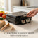 Tosti Apparaat 2000W - Tosti IJzer en Contactgrill - Panini Grill - Uitklapbaar 180° - Antiaanbaklaag - Instelbare Temperatuur