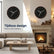 Wandklok Modern - Stille Wandklok met Quartz Uurwerk - Diameter 20 cm - Landelijk en Tijdloos Design