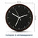 Wandklok Modern - Stille Wandklok met Quartz Uurwerk - Diameter 20 cm - Landelijk en Tijdloos Design