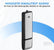 Afluisterapparaat Mini - Afluisteren & opnemen - Spy Recorder - Voice Recorder - Dictafoon - Afluisterapparatuur - 8GB