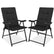 Campingstoelen Set van 2 Opvouwbaar - Kampeerstoel met Hoge Rugleuning - Vouwstoel voor Camping en Strand - Incl. Draagtas - Klapstoel Buiten